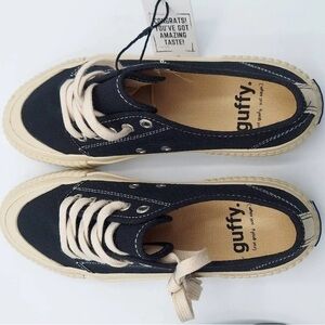 Navy Blue Canvas Shoes